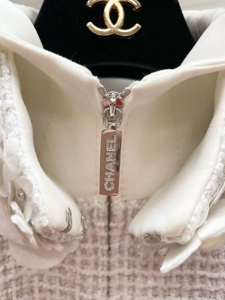 Chanel 25C floral ombre jacket