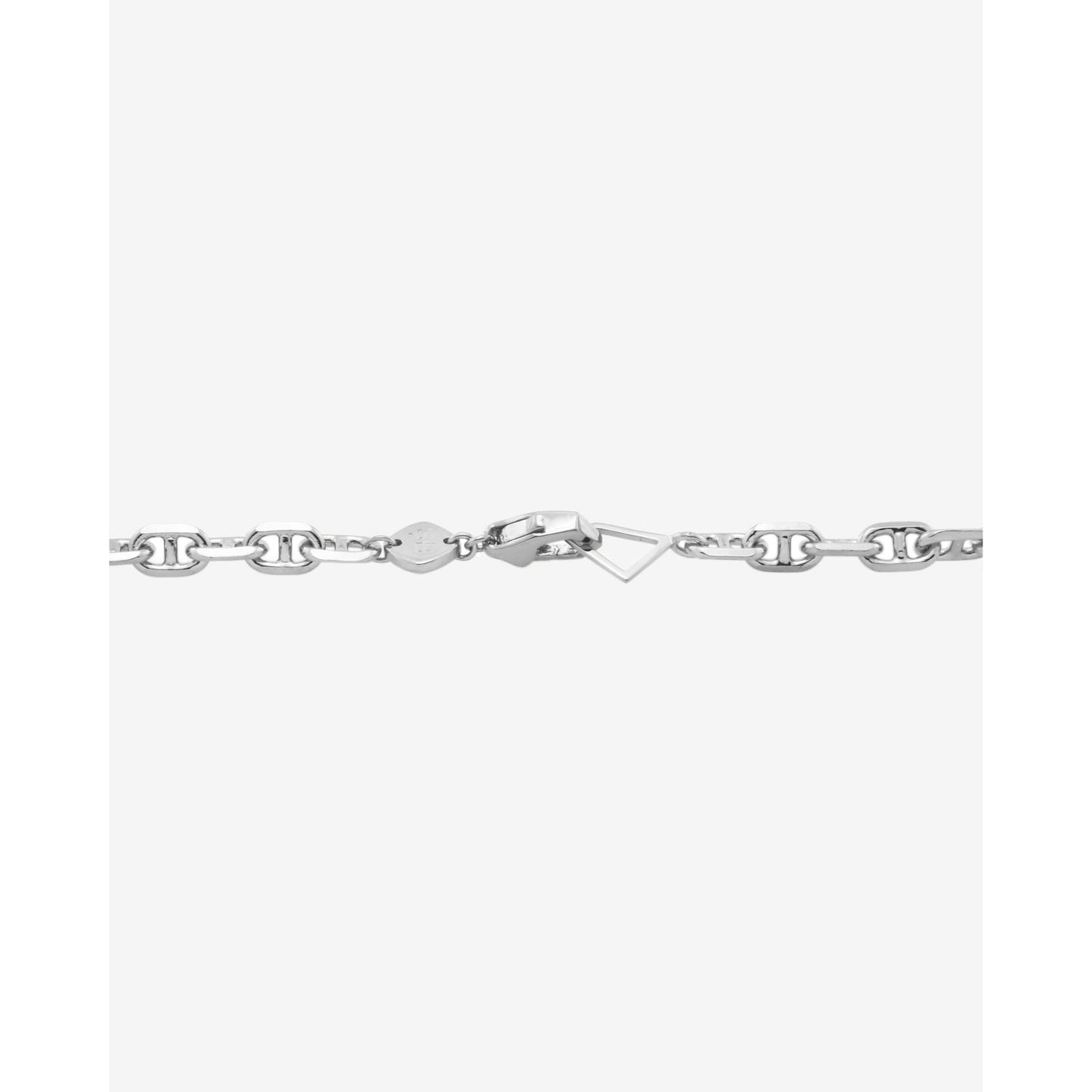 40cm Chunky Anchor Chain Necklace in Silver