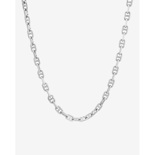 45cm Chunky Anchor Chain Necklace in Silver