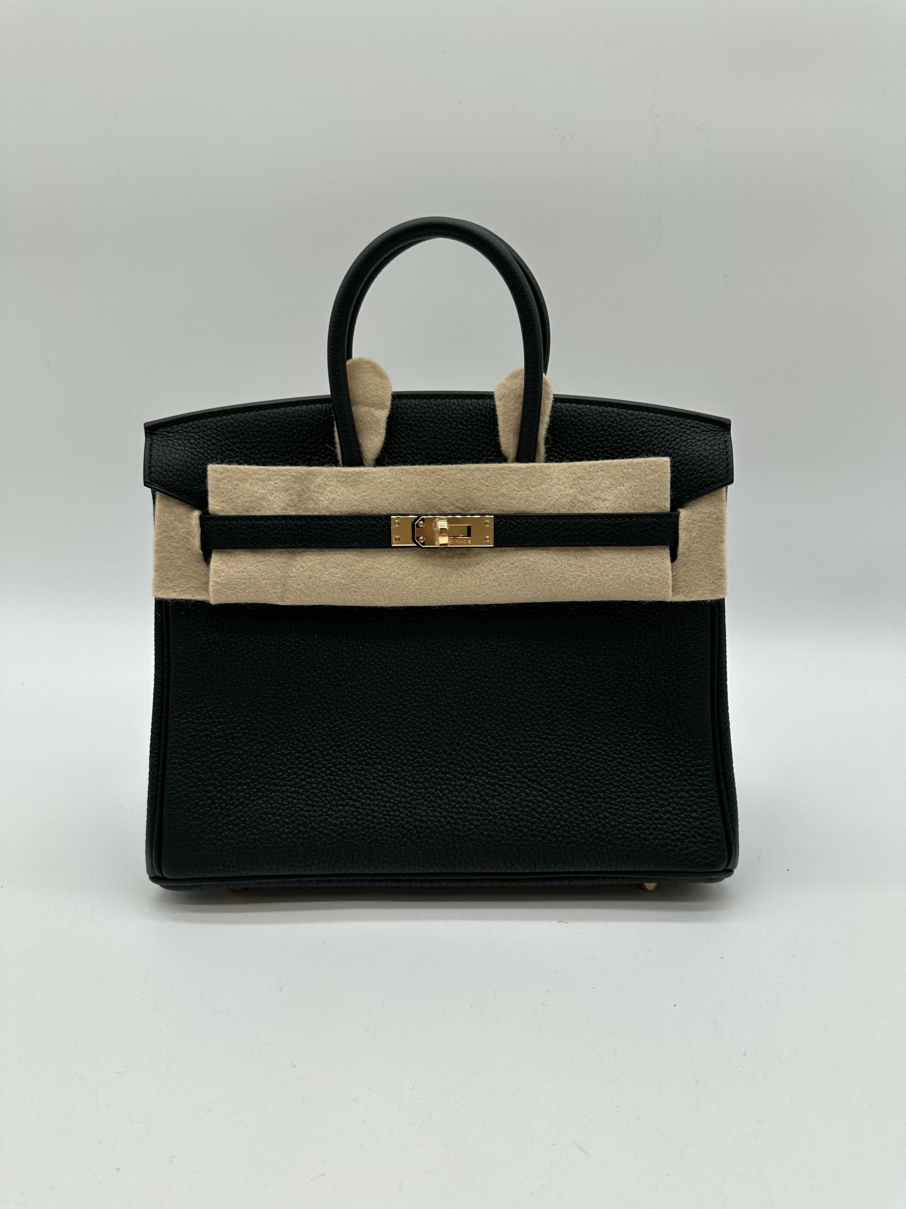 Hermès Birkin 25 Black Togo GHW K