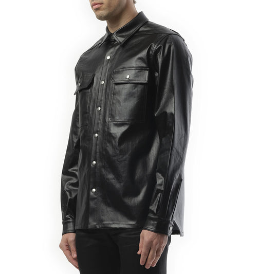 Denim Outershirt in Black