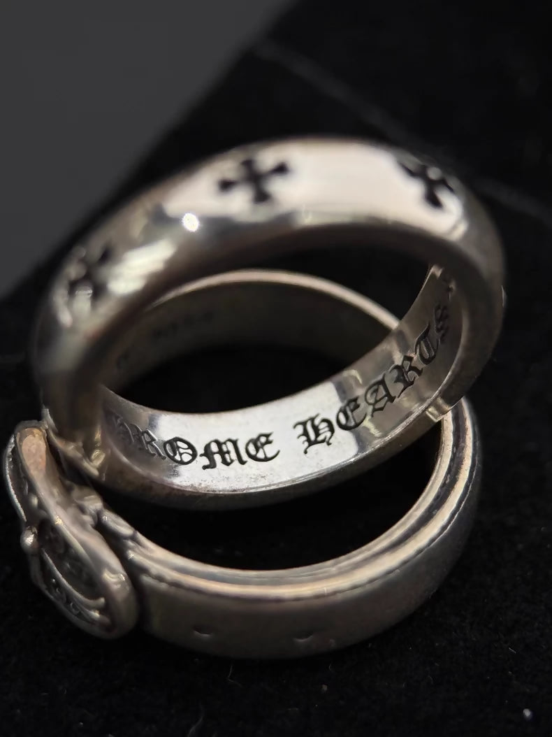 Chrome Hearts 925 Sterling Silver Ring
