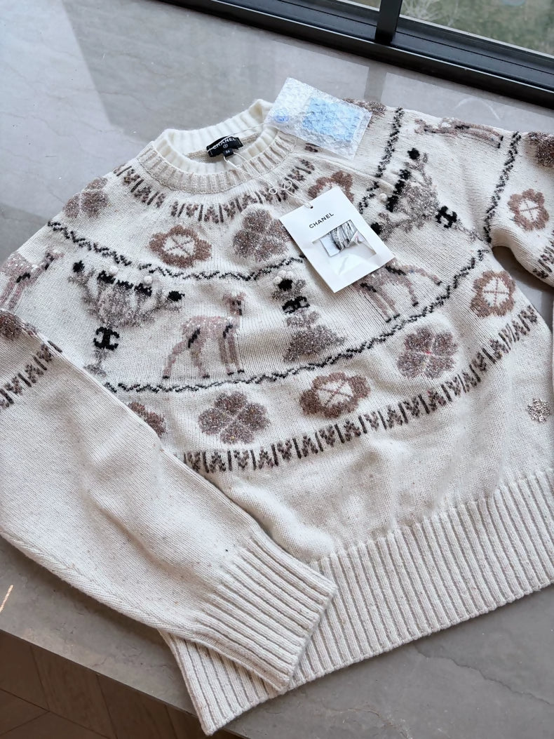Chanel 25N Cashmere Sweater