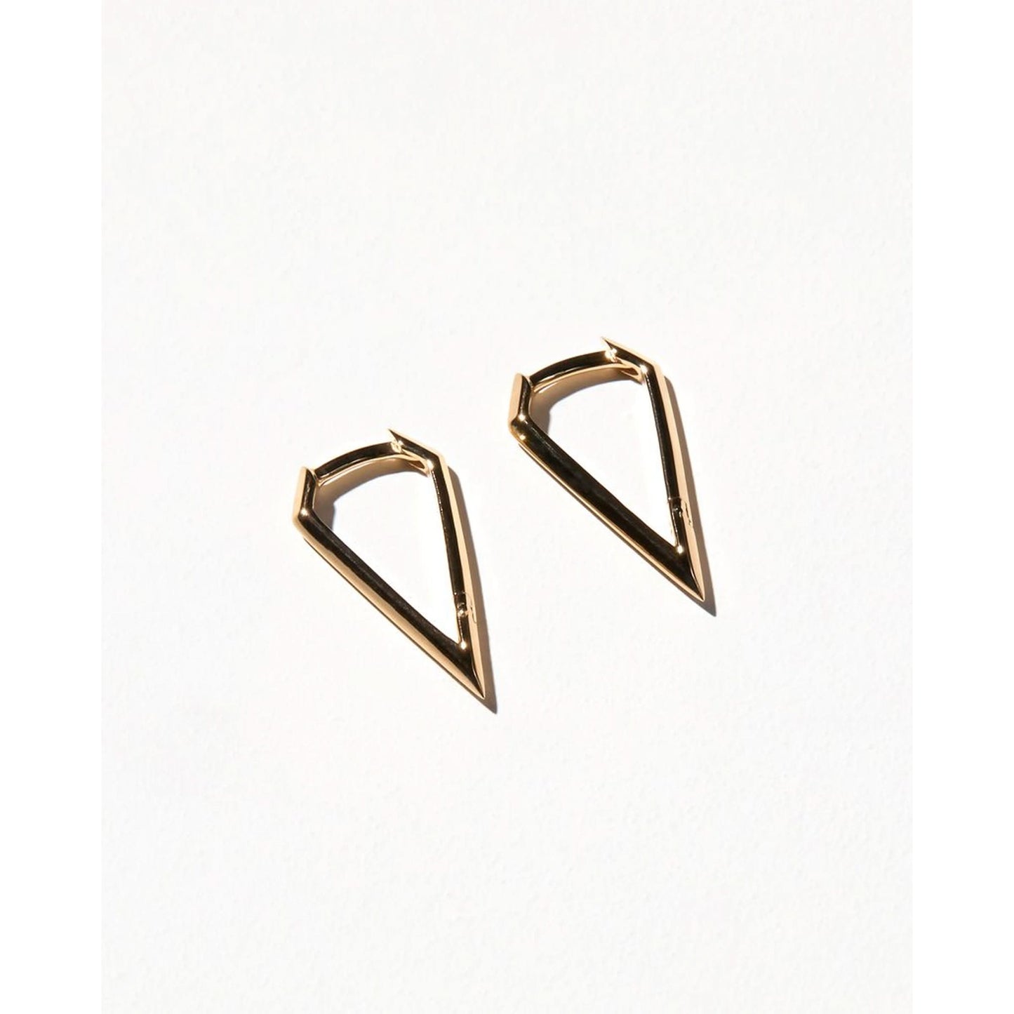 Spear Earrings in Gold