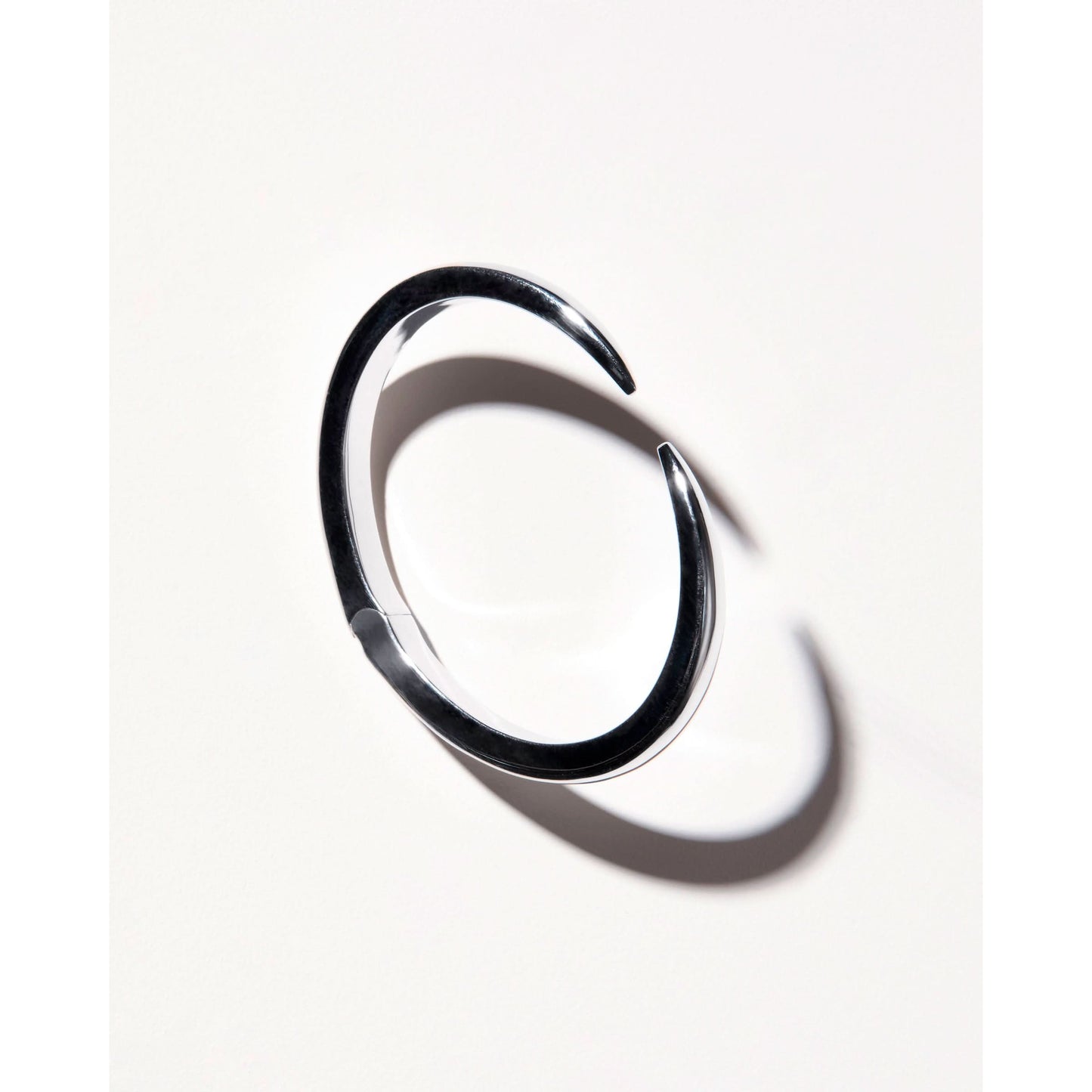 Spear Bangle in Silver