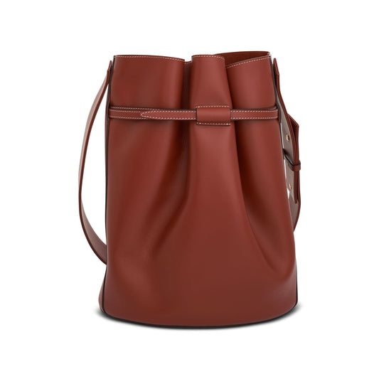 Sigma Bucket Bag in Cognac