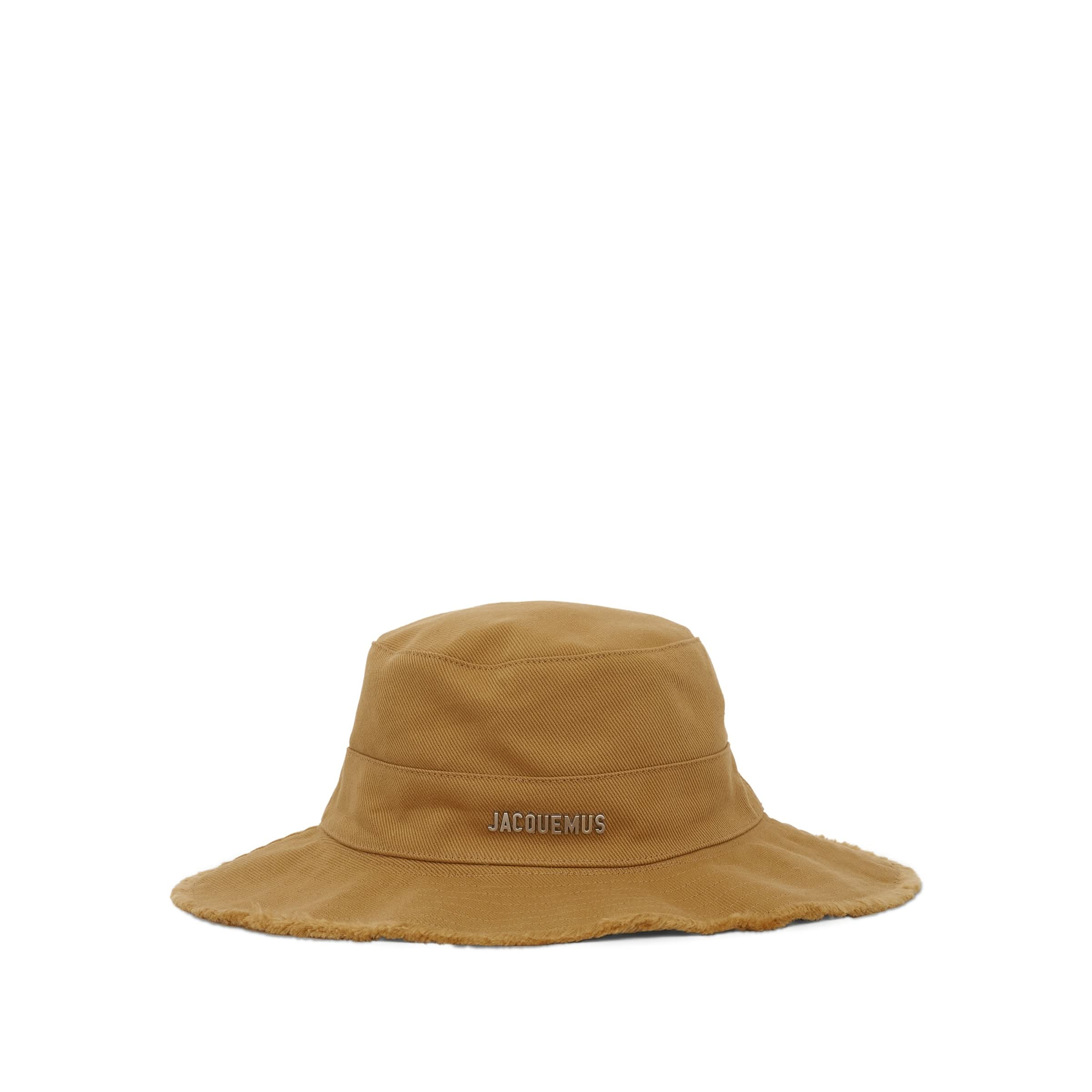 Artichaut Frayed Expedition Hat in Beige