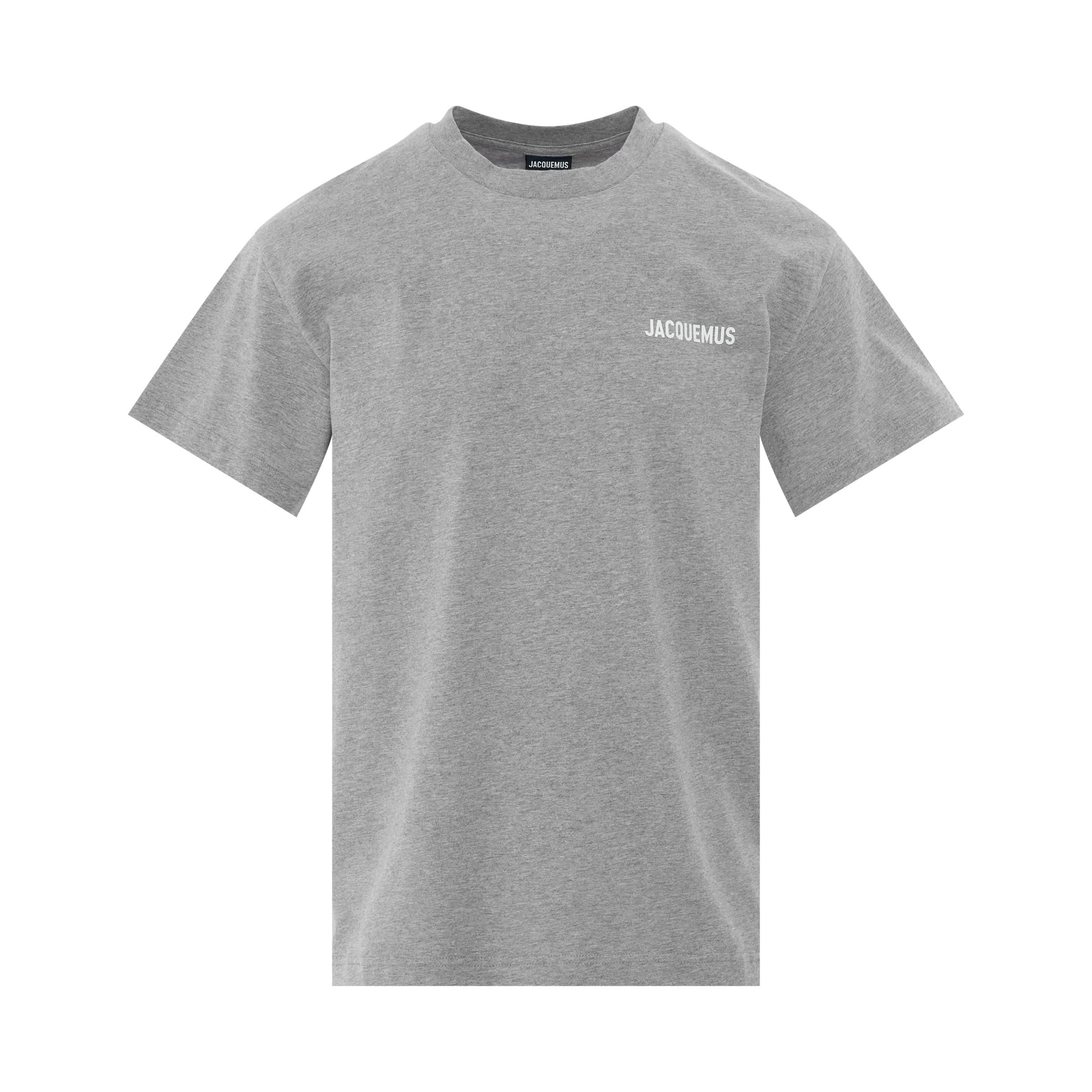 Jacquemus Logo T-Shirt in Grey