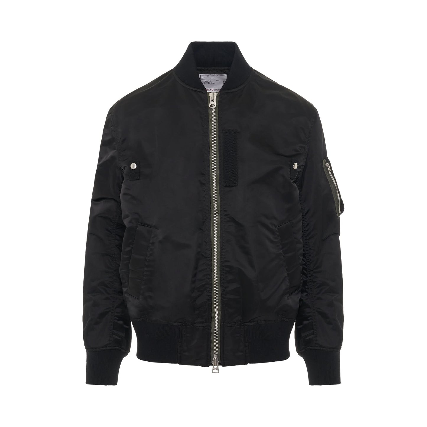 Sacai x Madsaki Nylon Twill Jacket in Black