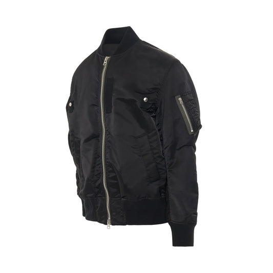 Sacai x Madsaki Nylon Twill Jacket in Black