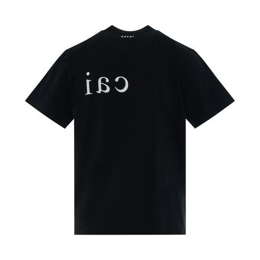 Sacai Logo T-Shirt in Black