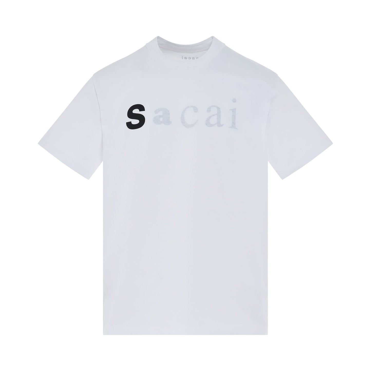 Sacai Logo T-Shirt in White