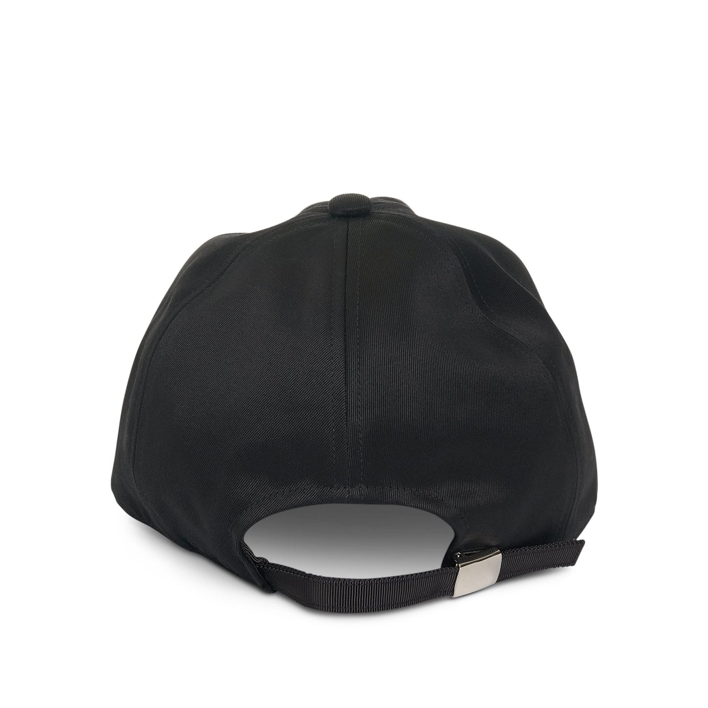 S Logo Cap in Black