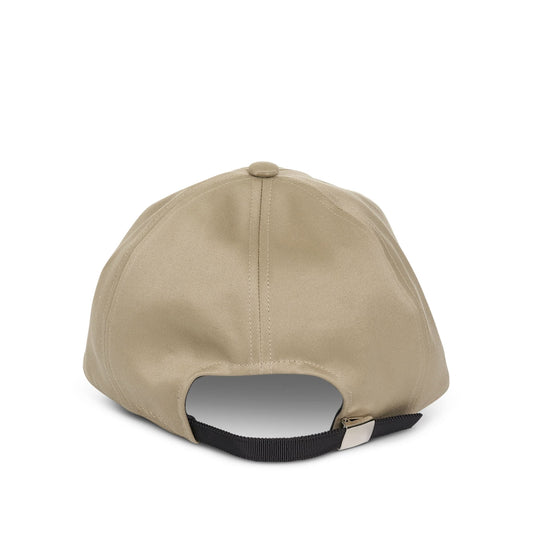 S Logo Cap in Beige