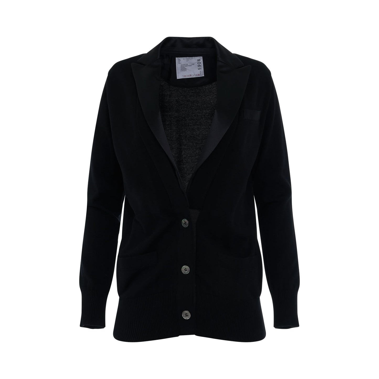 Suiting 
Knit Jacket in Black