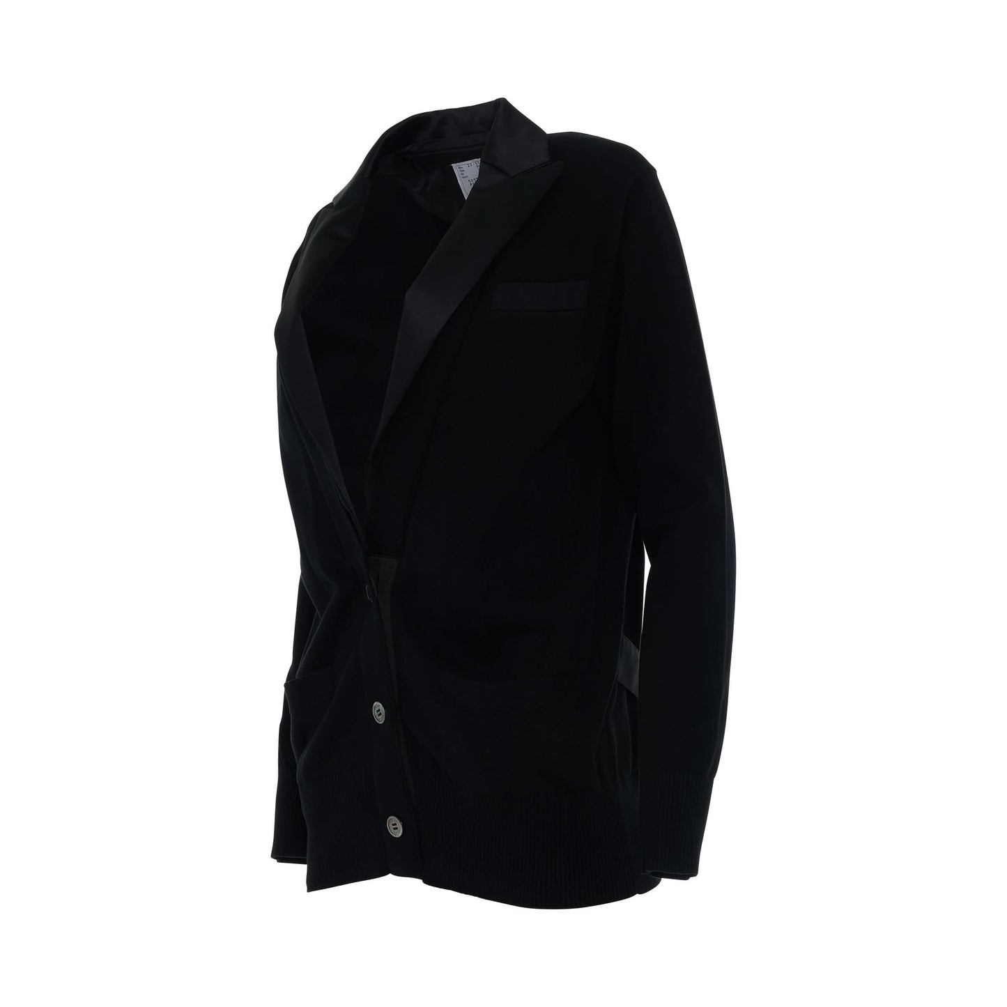 Suiting 
Knit Jacket in Black