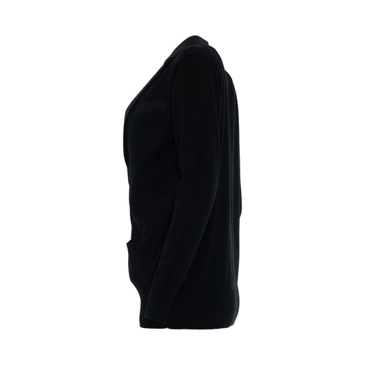 Suiting 
Knit Jacket in Black