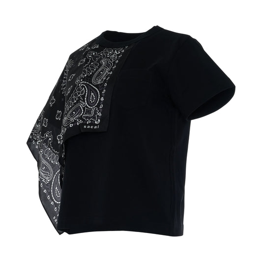 Bandana T-Shirt in Black