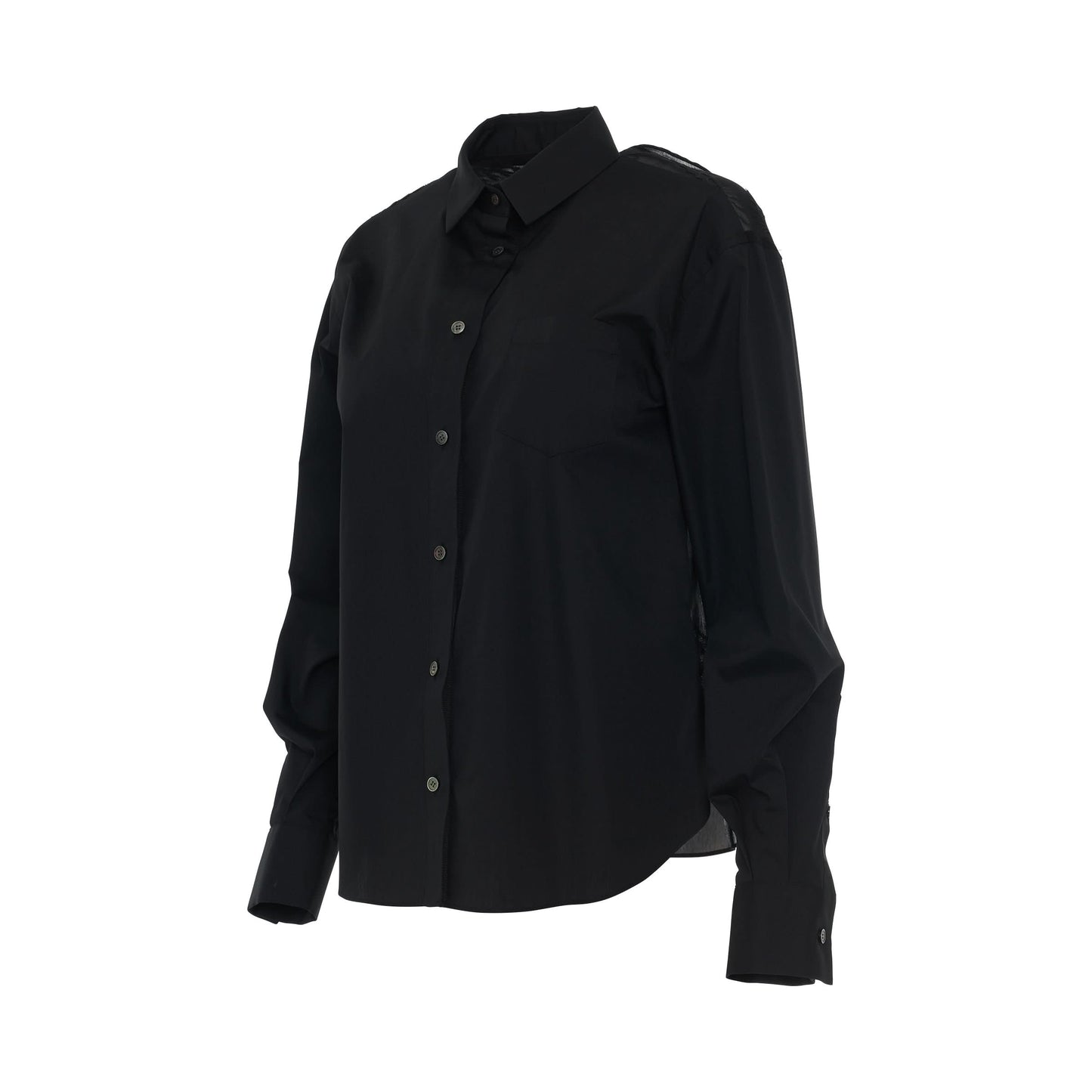 Bandana Lace Shirts in Black