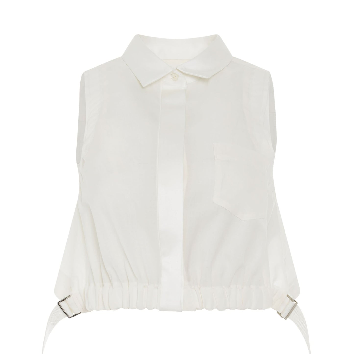 Suiting Mix Shirt in Off White