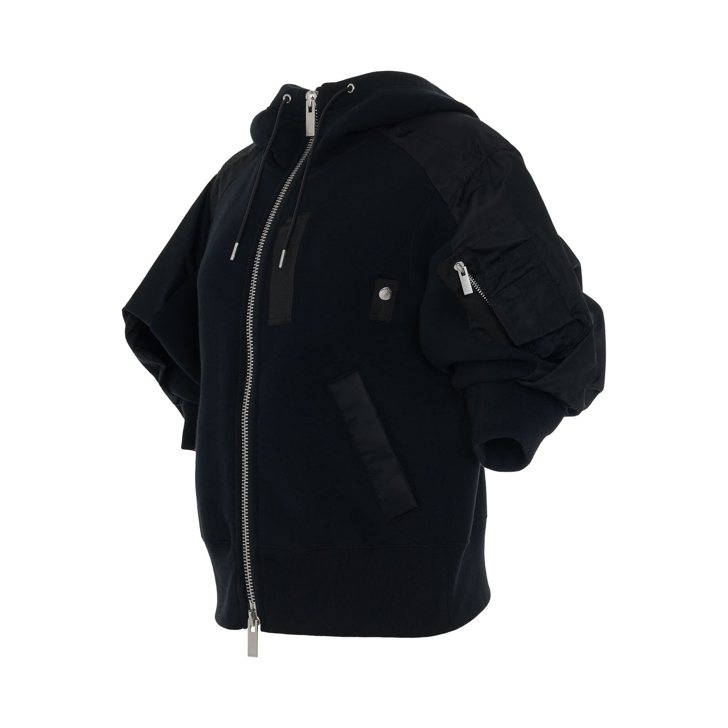 Sponge Sweat Jacket in Black