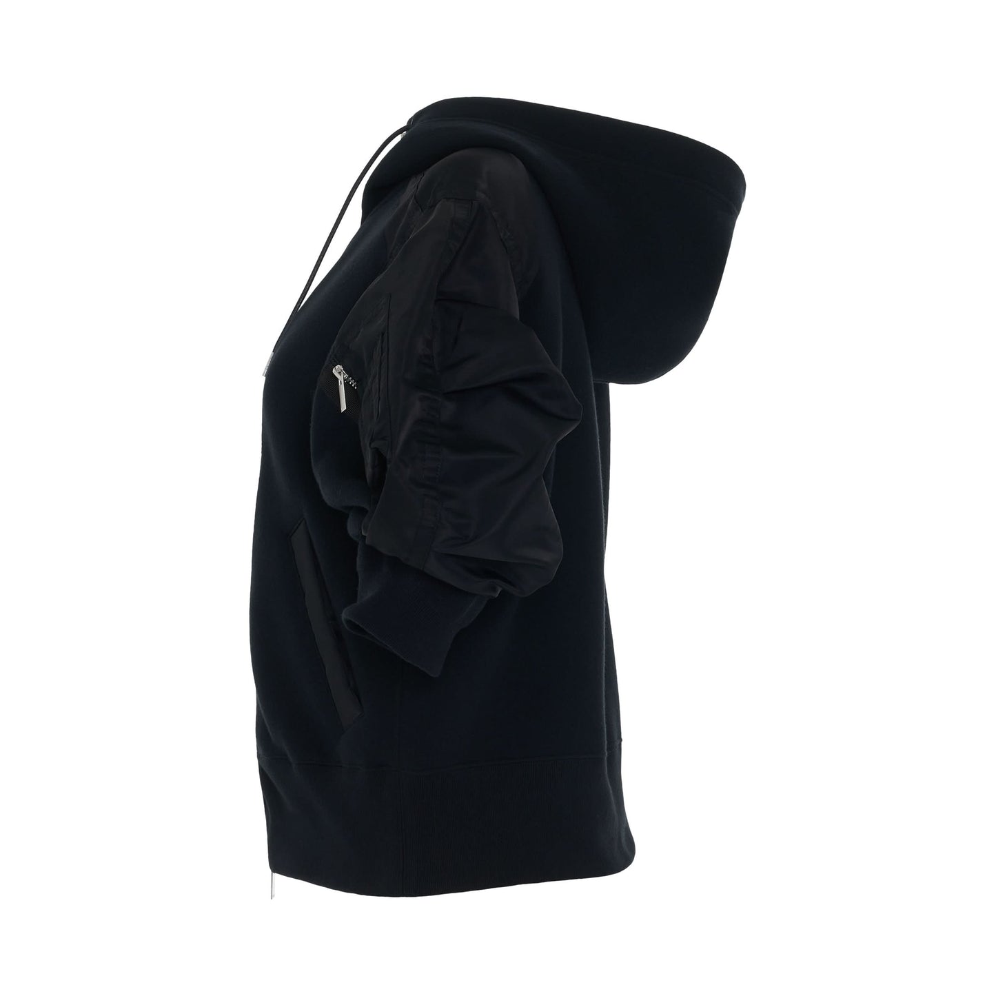 Sponge Sweat Jacket in Black