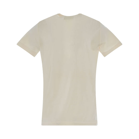 Milk Fiber T-Shirt in Milk