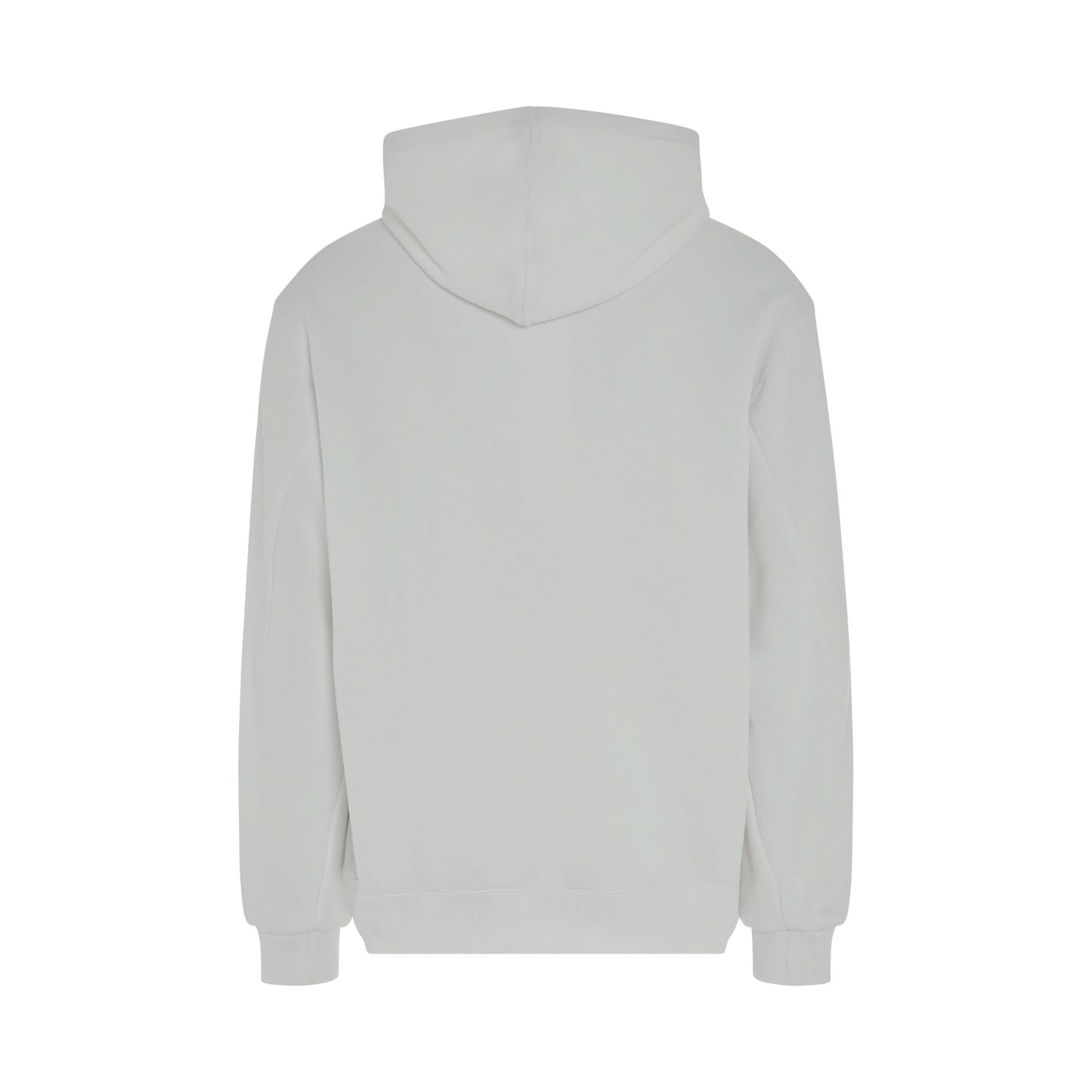 Photo Stitch Hoodie in White