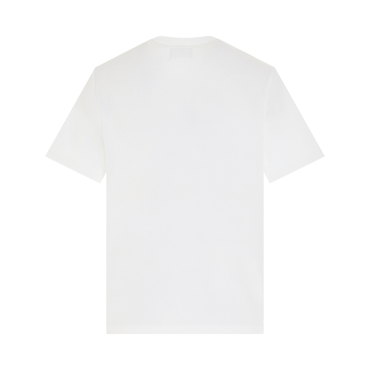 Photo Stitch T-Shirt in White