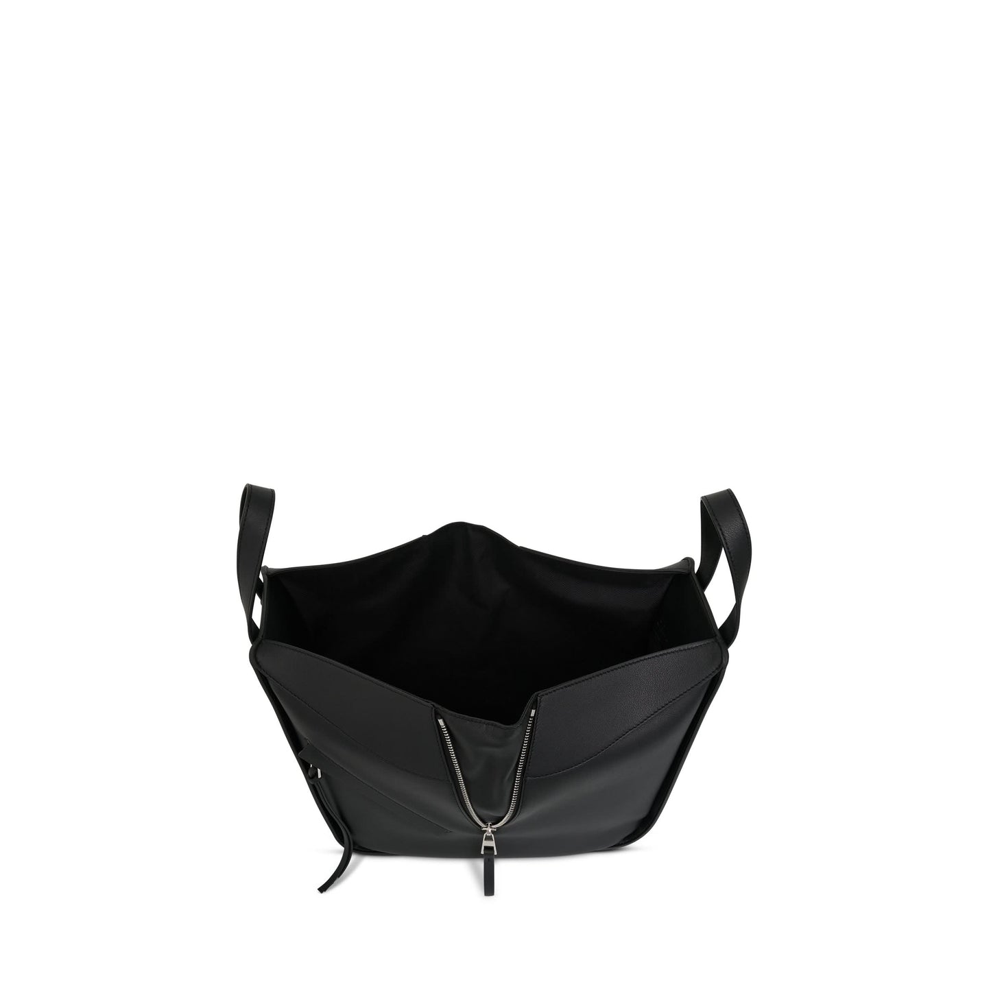 Small Hammock Bag in Classic Calfskin in Black