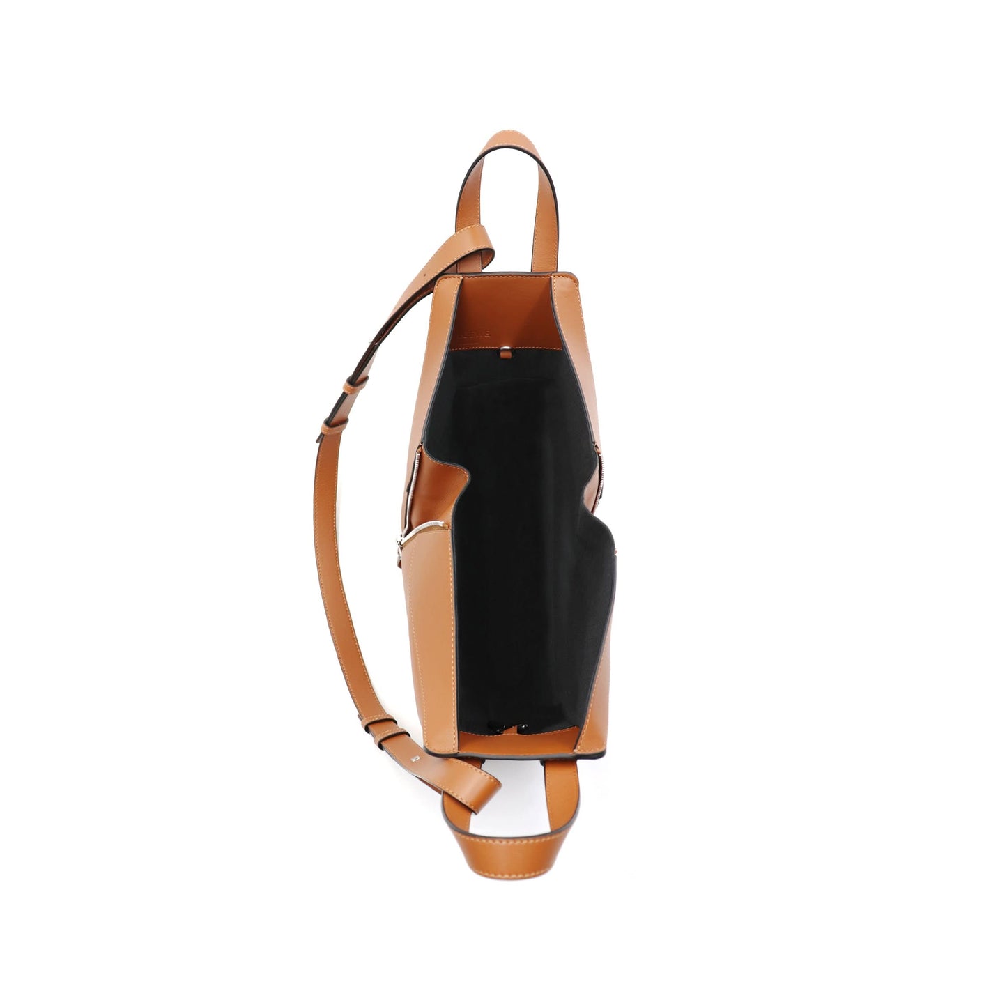 Small Hammock Bag in Classic Calfskin in Tan