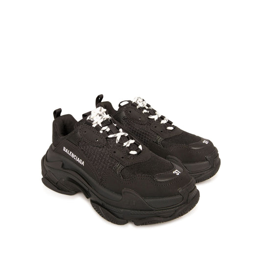 Triple S Sneakers in Black