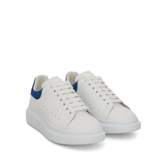 Larry Oversized Sneaker in White/Paris Blue