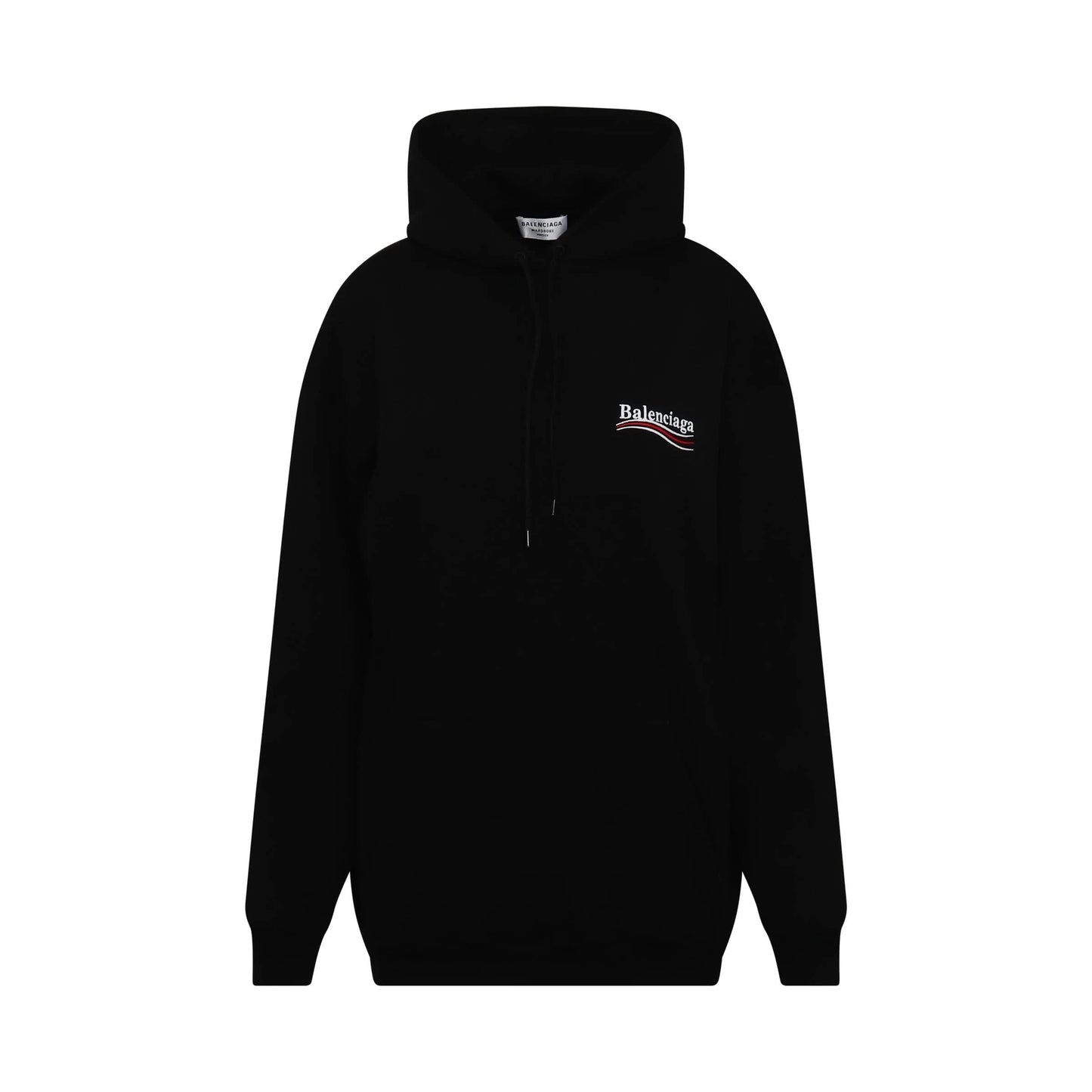 Political Logo Hoodies in Black