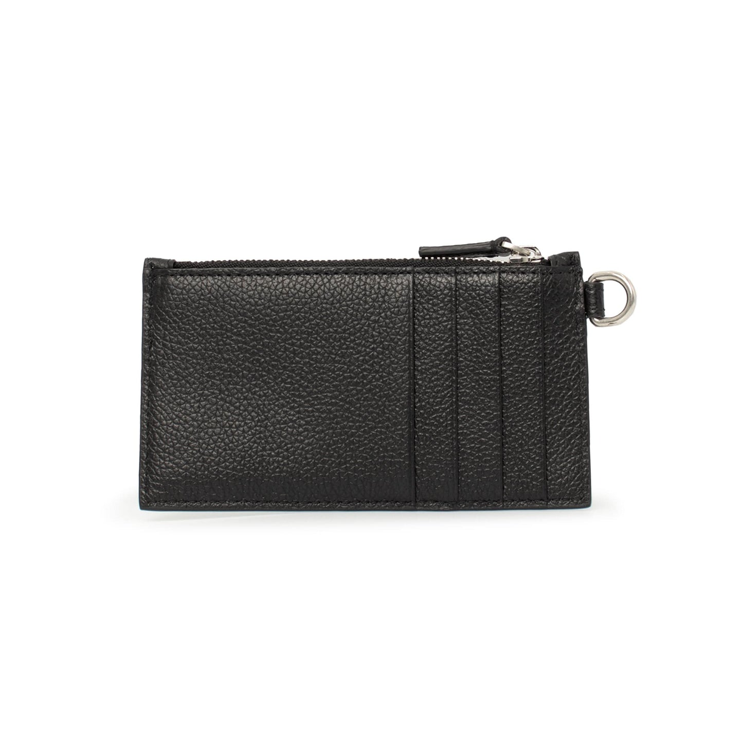 Cash Card Case On Keyring in Black/White