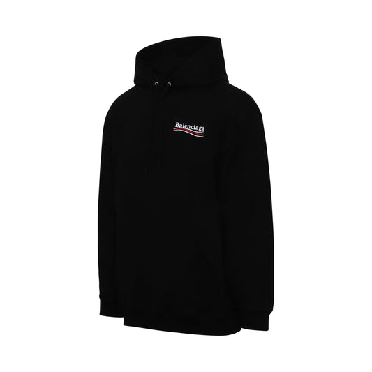 Political Campaign Medium Fit Hoodies in Black