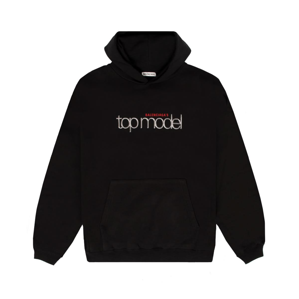 Top Model Hoodie in Black