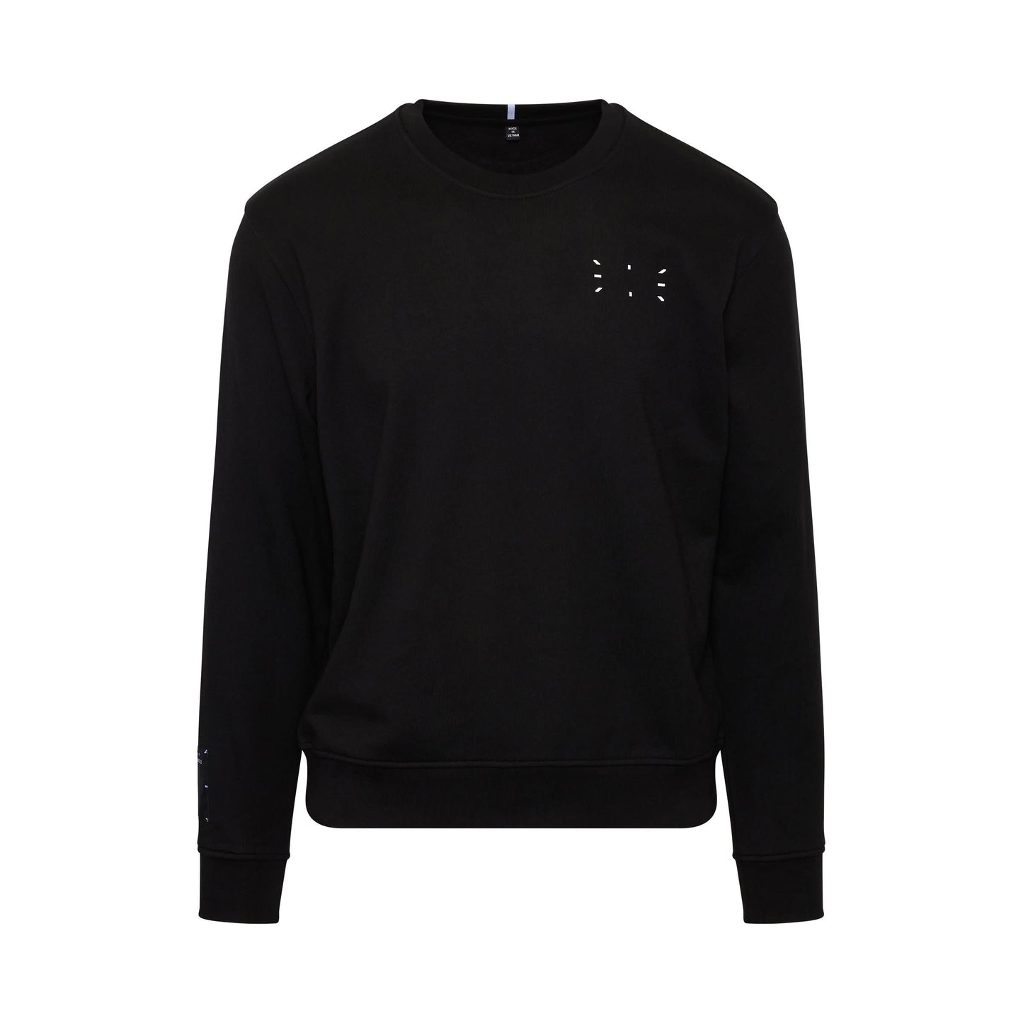 Icon Logo Patch Sweatshirt in Black