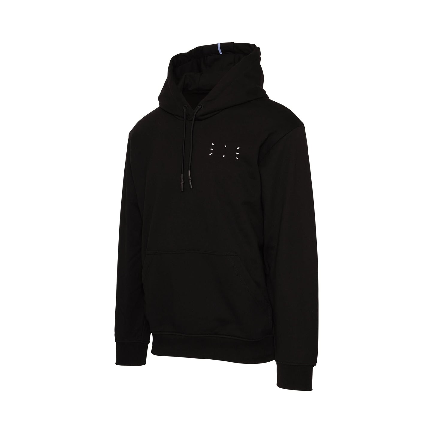 Icon Logo Patch Hoodie in Black