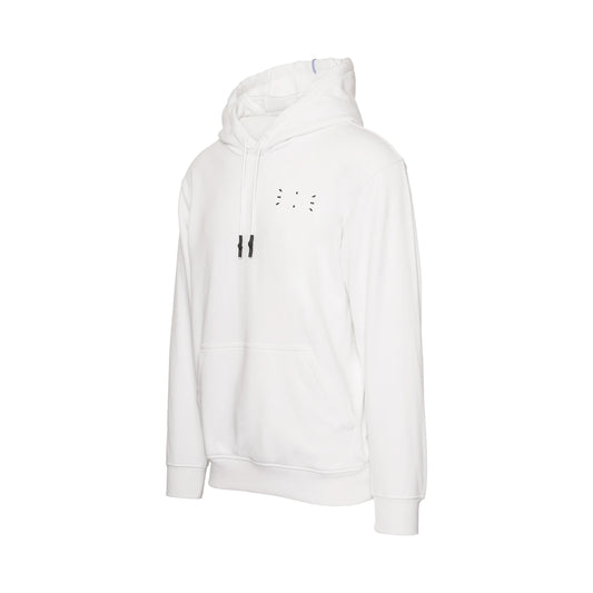 Icon Logo Patch Hoodie in White