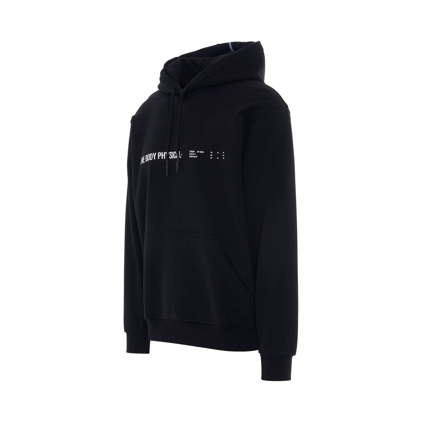 Striae Manifesto Hoodie in Black