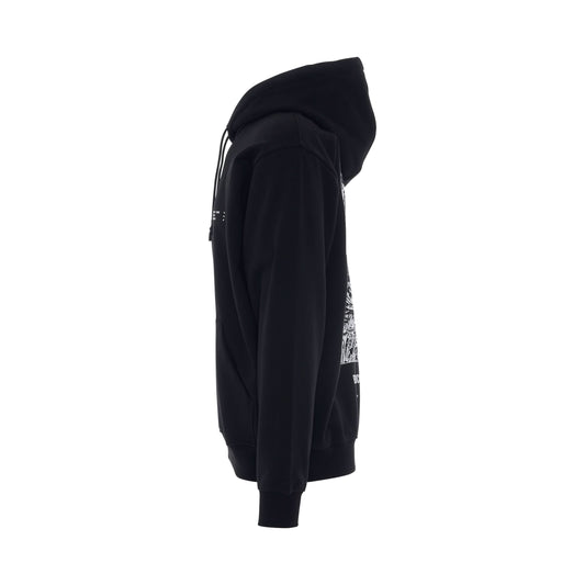 Striae Manifesto Hoodie in Black