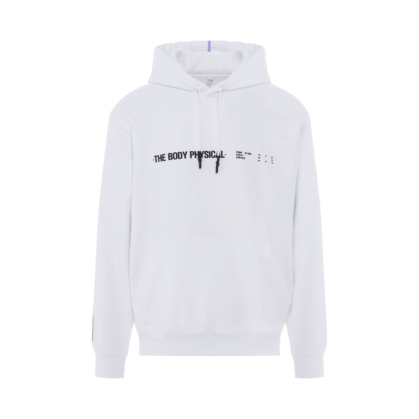 Striae Manifesto Hoodie in White