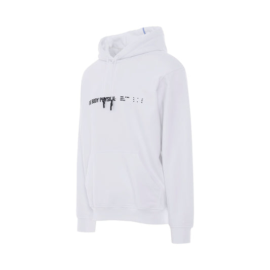 Striae Manifesto Hoodie in White