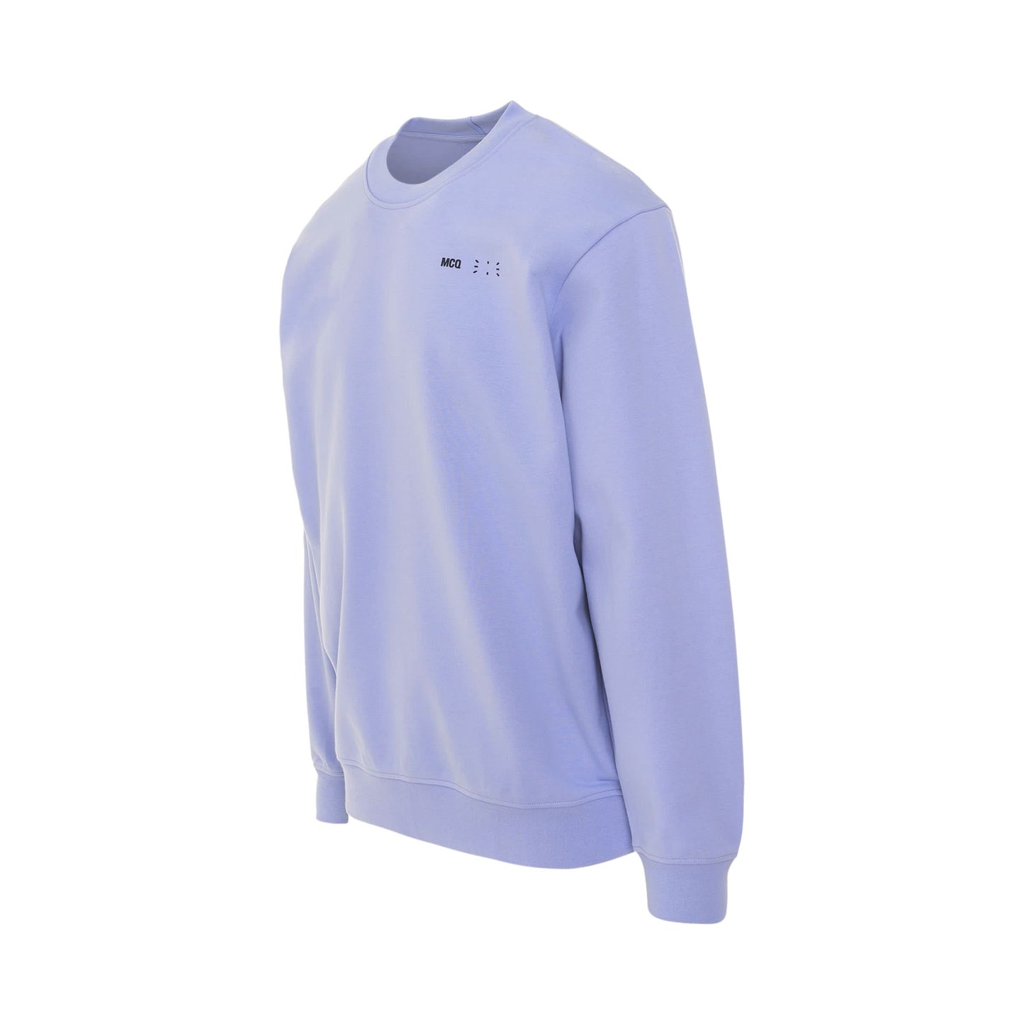 IC0 Embroidered Logo Sweatshirt in Hyper Lilac