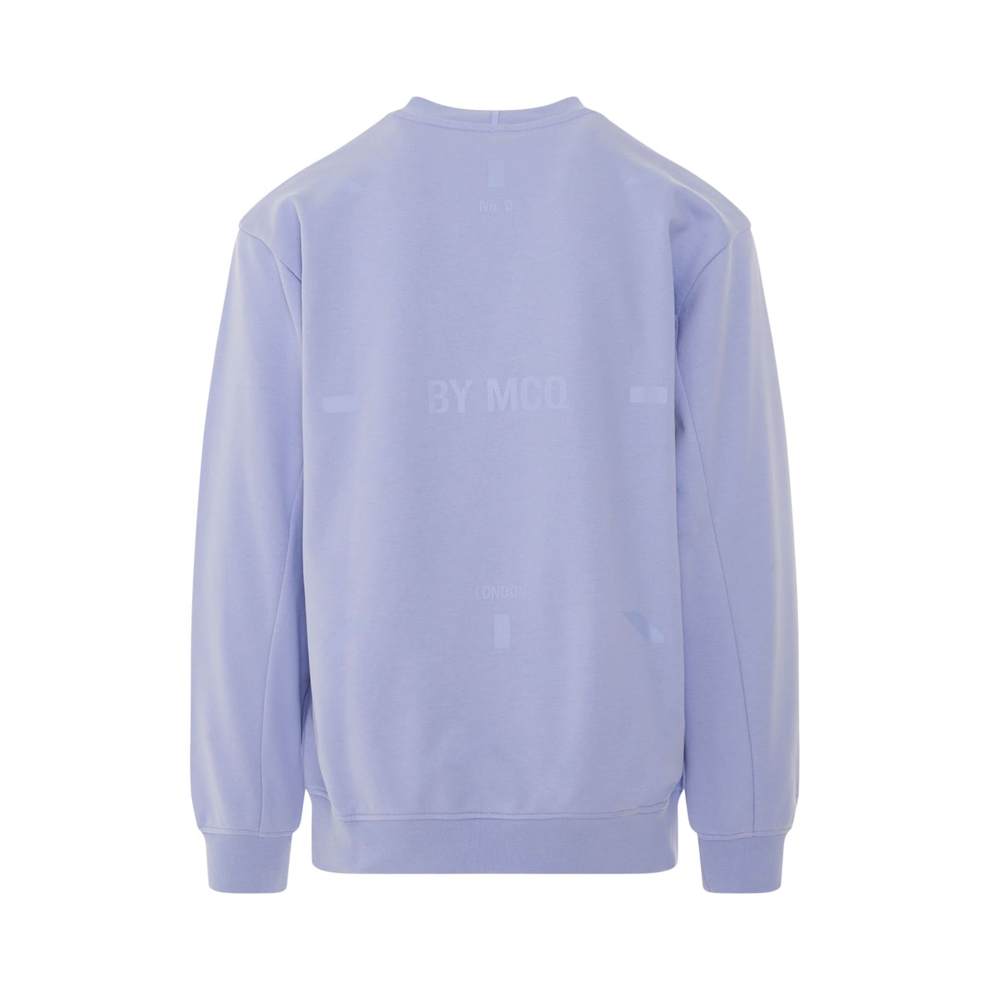 IC0 Embroidered Logo Sweatshirt in Hyper Lilac