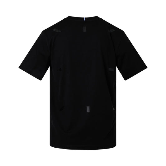 McQ Icon Logo Patch T-Shirts in Black