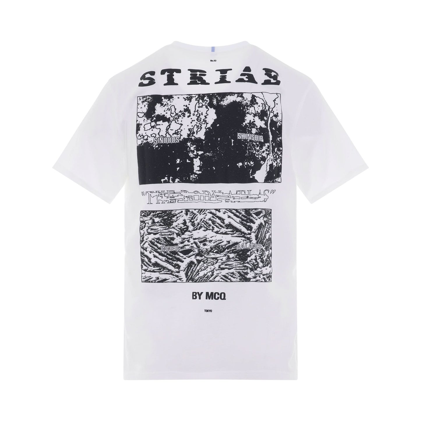 Striae Manifesto T-Shirt in White