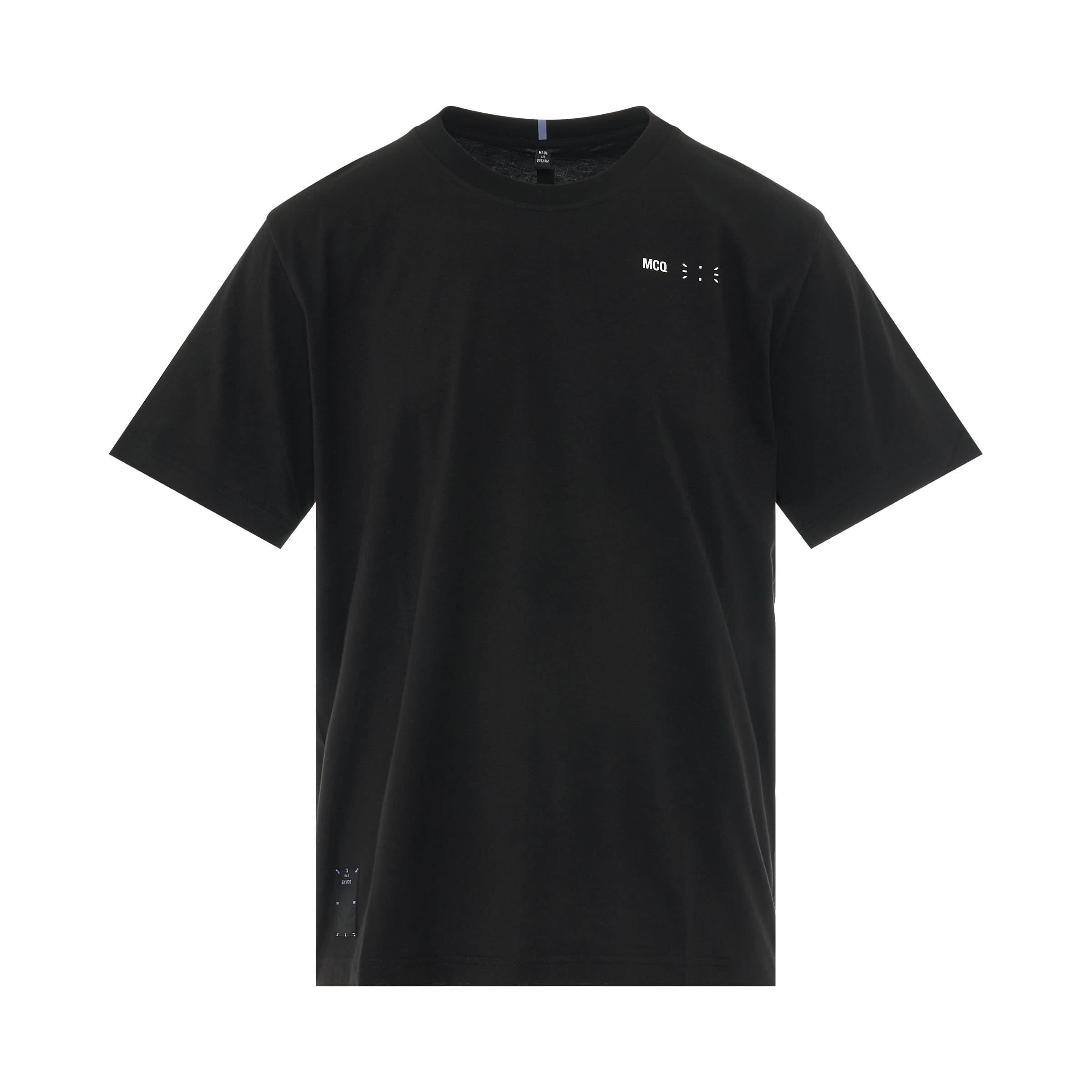 Jack Embroidered Logo T-Shirt in Black