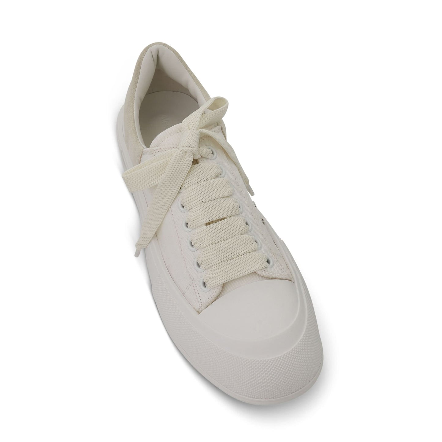 Deck Plimsoll In White